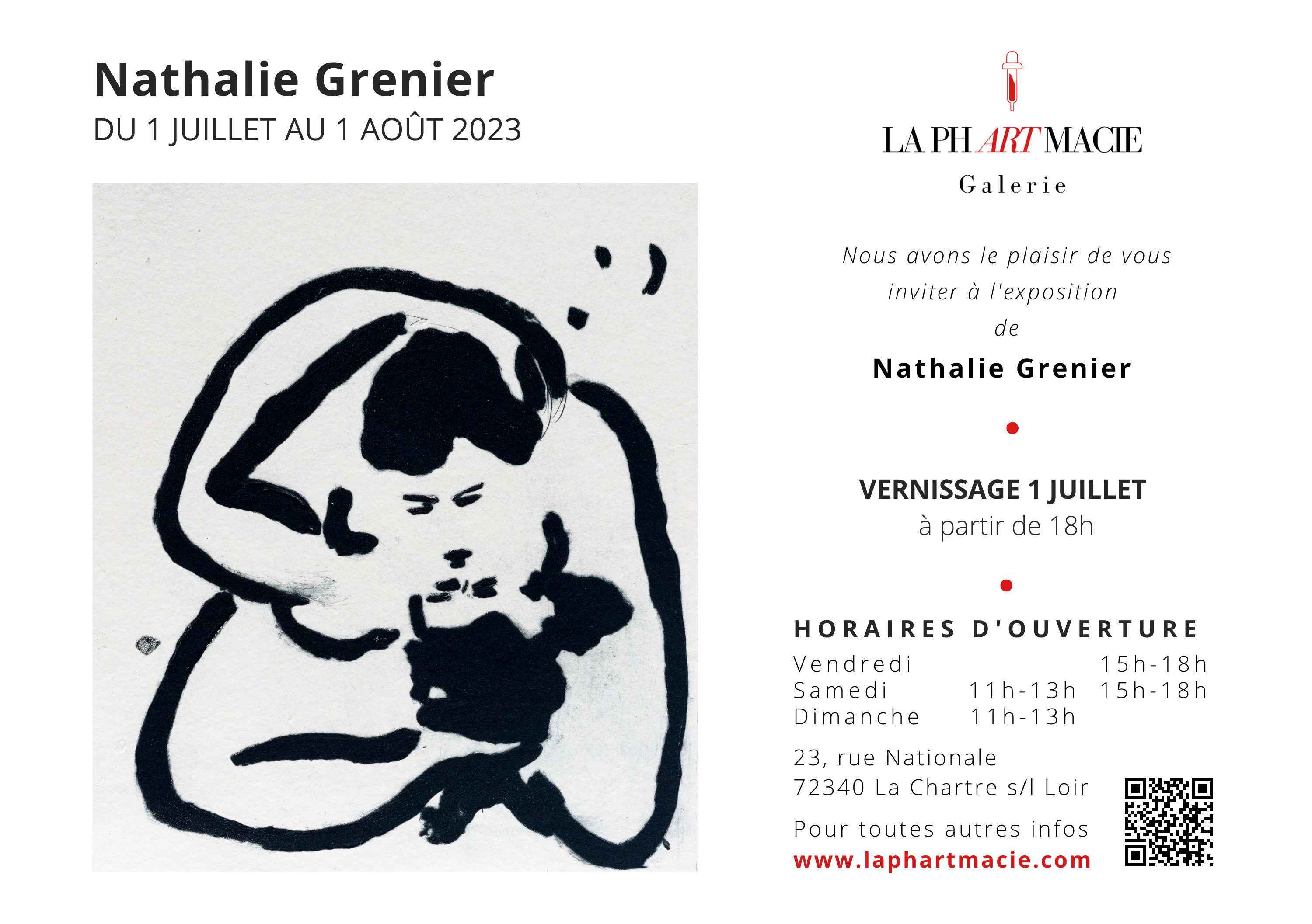 Invitation Nathalie Grenier